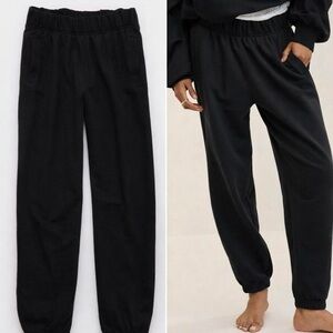 Aerie Black Joggers